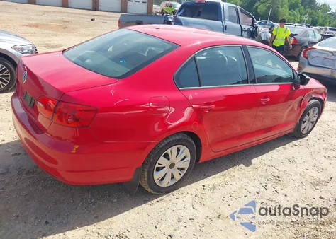 2012 Volkswagen Jetta 2.0L S z USA, uszkodzony, nr VIN 3VW2K7AJXCM353542